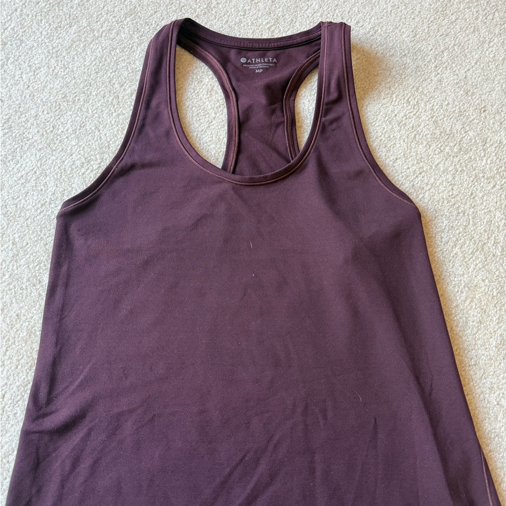 Brown Athleta tank top
